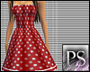 [PS] Red Dot Chic Dress