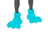 Z' Dino Blue Slippers F