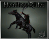 headles rider horse
