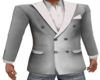Gray Suit Jacket & Shirt