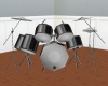 Black and Chrome Drums