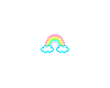 pixel rainbow