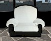 (LA) B&W Cuddle Chair