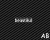 [AB] Beautiful sticker