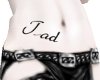 Personalized Tad Tattoo