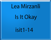 Lea Mirzanli-Is It Okay