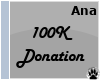 100K Donation Sticker