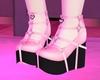 P! Strap Platform Pinku