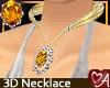 .a Topaz 3D Necklace