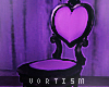Purple Heart Chair﹗