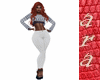 chic pant blanco