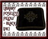 {Pie}Library Pillow -Blk
