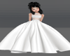kid flower girl white