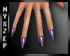 Purple Gloss Nails Fairy