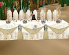island wed bride table