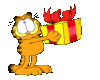 Ani. Garfield Sticker