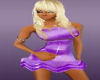 purple dancedress