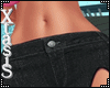 BEBE jean hole_pink