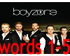boyzone words box 1