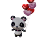 00 Panda Bear Valentine