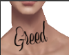 Greed Tattoo