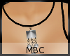 MBC|Stud Necklace F