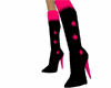 Black+Pink Star Stiletto