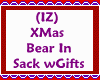 (IZ) XMas Bear Sack Gift