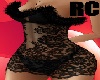 RC SEXY BLACK LACE DRESS