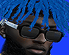 ` BLUE AFRO