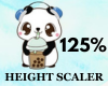 Height Scaler 125%