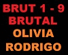 OLIVIA RODRIGO - Brutal