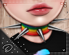 !D! Pride Spiked Choker