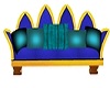 Blue/Gold couch