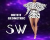 Skirt Geometric S*