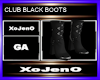 CLUB BLACK BOOTS