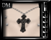 [DM] Goth Cross Necklace