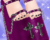 Heels Cross Purple