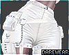 WhiteLatex Pants w/shine