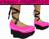 (PA) Pink PVC RH Shoes