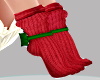 Red Christmas Socks ~ F