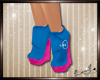 Katy Boots Blue/Pink