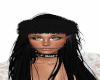 Black Fur Headband Cute