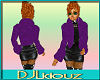DJL-Fur Jacket BM Purple