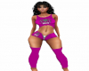 Pink monster club outfit