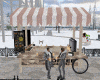 Winter Coffee Cart
