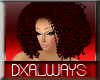 @Dx@ Afro Curls Red
