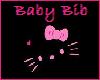 [Nhi] Baby Bib Kitty