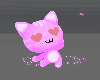 pink heart kitty ♡