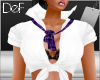 [DeF]Top&Neck Tie Purple